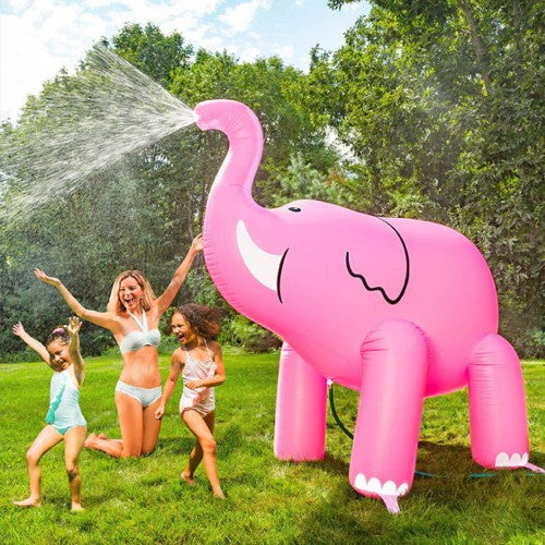 GINORMOUS PINK ELEPHANT SPRINKLER