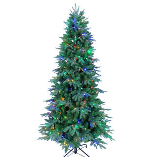 7' FRASIER FIR PVC/PE PRELIT CLEAR LED